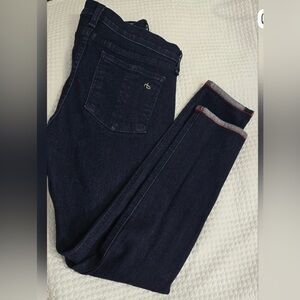Rag & Bone W1526 Indigo Capri Jeans
